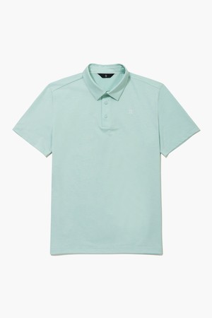 [먼싱웨어] 남성 냉감 멜란지 반팔 티셔츠 민트 MR221MTS51_GREEN-a