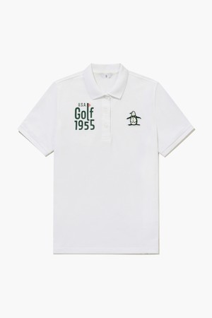 [먼싱웨어] 여성 1955 폴로 티셔츠 화이트 MR212LTS51_WHITE-a