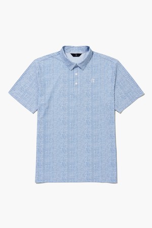 [먼싱웨어] [리오더]남성 썸머 스트라이프 반팔 티셔츠 블루 MQ22RMTS63_BLUE-a