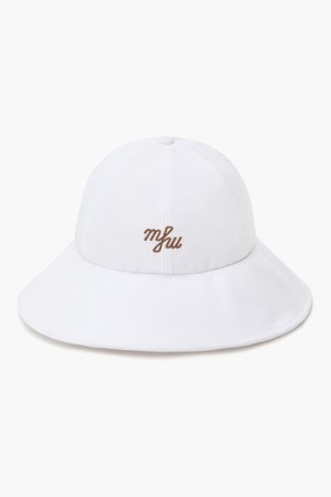 [먼싱웨어] 여성 써커 보닛햇 화이트 MR222LCP54_WHITE-a