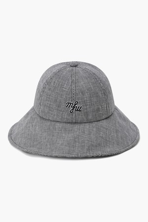 [먼싱웨어] 여성 써커 보닛햇 블랙 MR222LCP54_BLACK-a