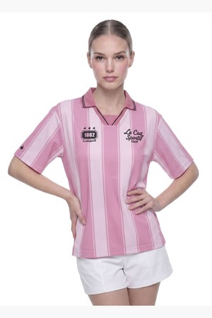 공용 블록코어 스트라이프 사커 티셔츠 _PINK GR222LTS46_PINK-a
