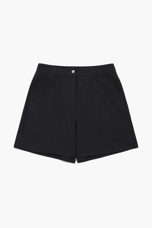 여성 밴딩 에센셜 숏팬츠 _BLCK GR222LSP51