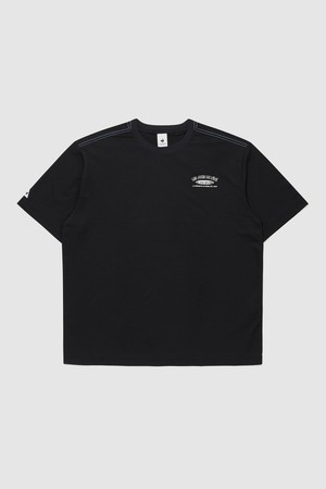 유니 르프레쉬 루스터즈 루즈핏 반팔티 - 블랙 QR223LRS63
