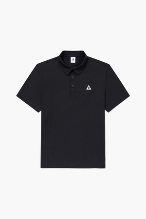 남성 베이직 카라 반팔 티셔츠 _BLCK GR221MTS52_BLACK-a