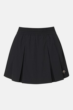여성 4.5인치 스커트형 우븐 쇼츠 블랙 SR322PHP71