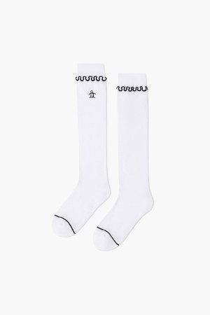 [먼싱웨어] 여성 에센셜 셔링 파일 니삭스 화이트 MR322LSO74_WHITE-a