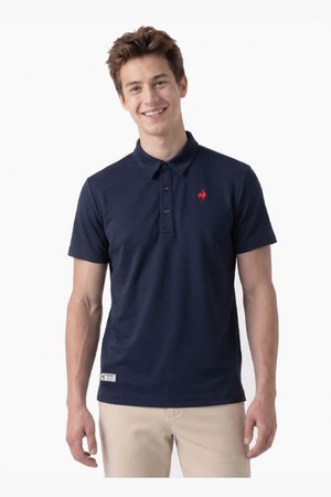 남성 베이직 반팔 카라 티셔츠 _NY00 GR311MTS89_NAVY-a