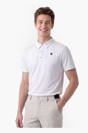 남성 베이직 반팔 카라 티셔츠 _WH00 GR311MTS89_WHITE-a