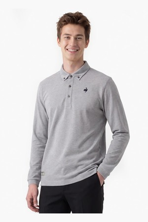 남성 베이직 카라 티셔츠 _GREY GR311MTL89_GREY-a