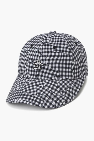 [먼싱웨어] 여성 써커 리본 6각 볼캡 블랙 MR322LCP71_BLACK-a