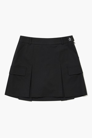 [먼싱웨어] 여성 간절기 스커트 블랙 MR322LSK81_BLUE-a