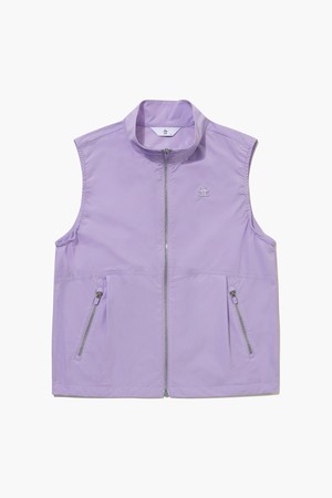 [먼싱웨어] 여성 홑겹 우븐베스트 라일락 MR322LWV81_PURPLE-a