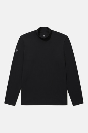 남성 모크넥 긴팔 티셔츠 블랙 SR321DTL91