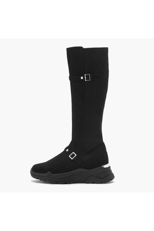BIRKIE BUCKLE LONG BOOTS (벌키 버클 롱부츠) _BLCK GR322LSH92