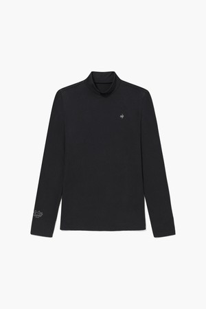 여성 더 루스터 하이넥 베이스레이어 _BLCK GR322LIL91_BLACK-a