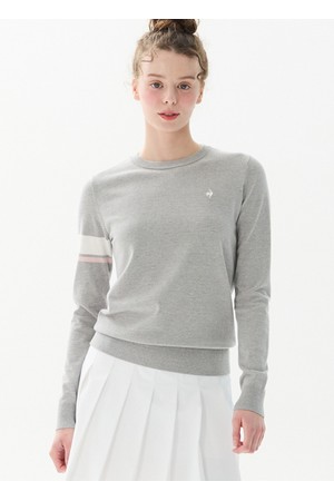 여성 더 루스터 에센셜 스웨터 _LGRY GR322LKP97_GREY-a