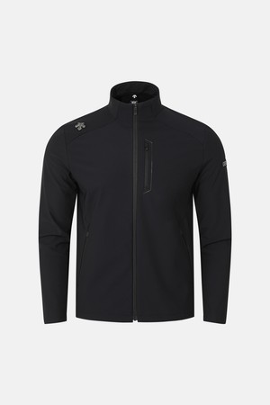 트리코트 본딩 3LAYER 트레이닝 자켓 블랙 SR413SFTO2