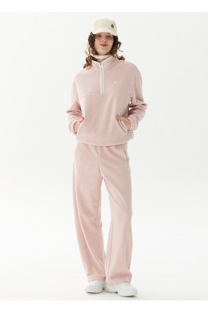 여성 기모 플리스 배럴 팬츠 _PINK GR322LPT95_PINK-a