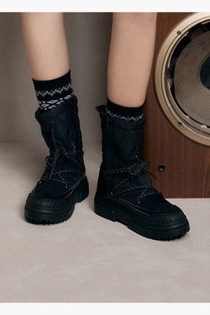 [먼싱웨어] WINTER BOOTS W (여성 윈터부츠 W) 블랙 MR322SSH91_BLACK-a