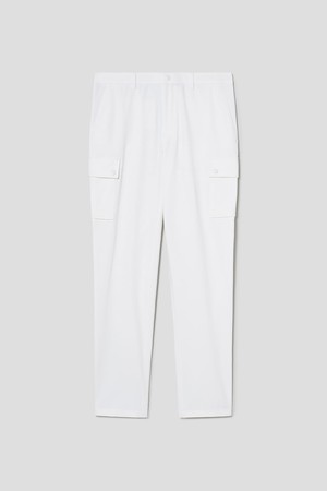 [란스미어 골프] [Golf] 남성 골프 카고 팬츠  화이트 (LA5221L521)_WHITE-a