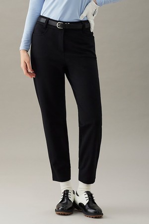 여성 가을 고신축 조거 팬츠 - 블랙_BLACK-a