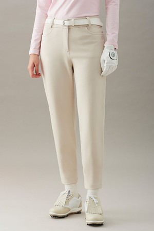 여성 가을 고신축 조거 팬츠 - 베이지_BEIGE-a