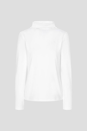 여성 컬러 기모 베이스레이어 - 화이트_WHITE-a