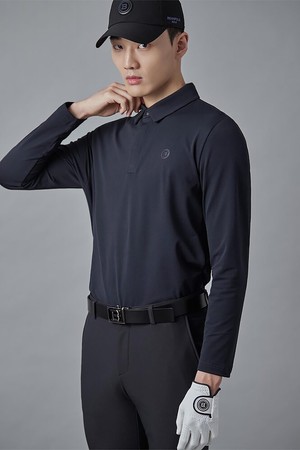 [Essential] 남성 기본 티셔츠 - 블랙_BLACK-a