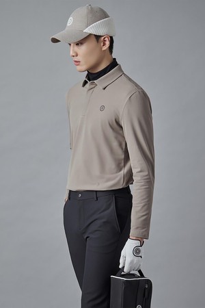 [Essential] 남성 기본 티셔츠 - 베이지_BEIGE-a