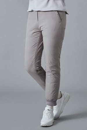 여성 성동 다운 조거팬츠 - 라이트 그레이_GREY-a