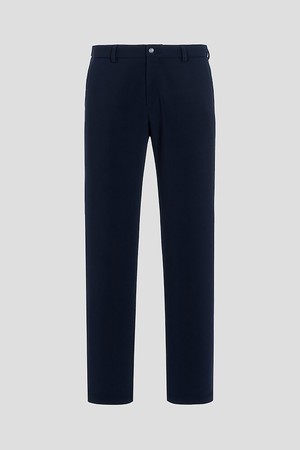 남성 겨울 본딩 슬림 팬츠 - 네이비_NAVY-a