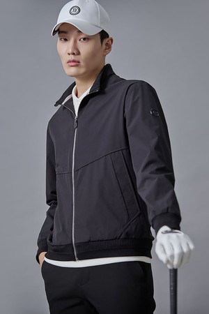 남성 블루종 점퍼 - 블랙_BLACK-a