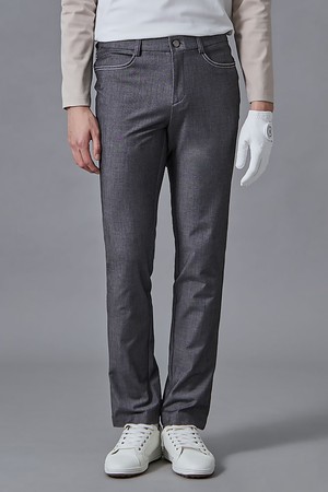 남성 데님라이크 슬림 팬츠 - 애쉬_GREY-a