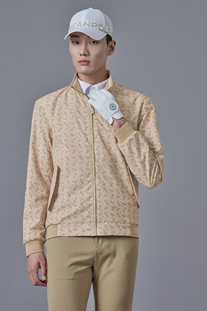 남성 경량 시어서커 점퍼 - 베이지_BEIGE-a