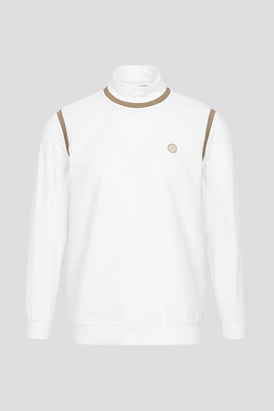 남성 시어서커 AIO 긴팔 티셔츠 - 화이트_WHITE-a