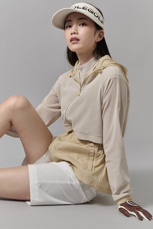 여성 메쉬 스윙점퍼 - 베이지_BEIGE-a