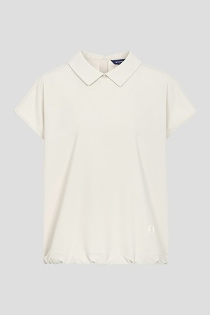 여성 변형 블루종핏 슬리브리스 - 베이지_BEIGE-a