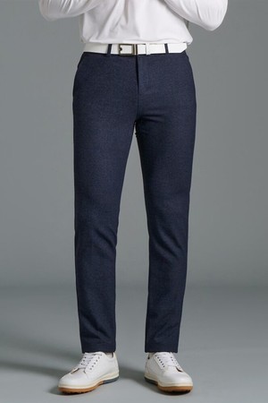 남성 가을 면터치 슬림 팬츠 - 베이지_BEIGE-a