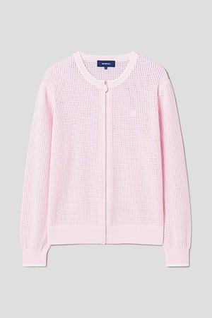 여성 스카시 니트 카디건 - 라이트 핑크_PINK-a