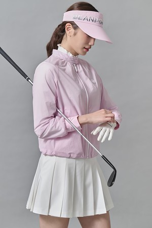 여성 봄 경량 루즈핏 점퍼 - 라이트 핑크_PINK-a