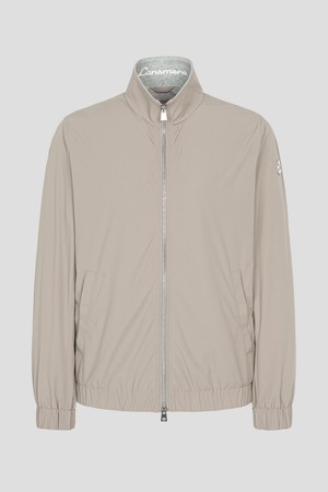 [란스미어 골프] [Golf] 남성 홑겹 경량 기본 블루종  베이지 (LA5737L51A)_BEIGE-a