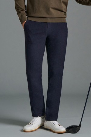 남성 데님라이크 스트레이트 팬츠 - 네이비(BJ5921B08R)_NAVY-a