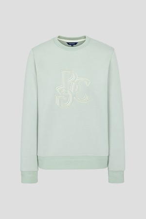 여성 라운드넥 블루종핏 긴소매 티셔츠  라이트 그린_GREEN-a