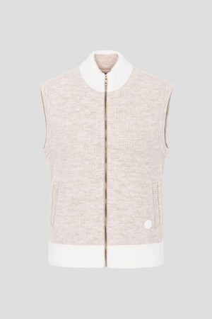 여성 방풍 풀집 베스트  베이지_BEIGE-a