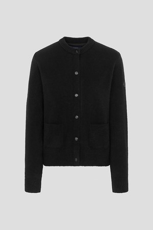 여성 하이브리드 방풍 카디건  블랙_BLACK-a