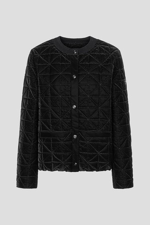 여성 퀼팅 점퍼  블랙_BLACK-a