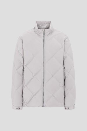 남성 다이아 퀼팅 다운 점퍼 - 베이지(BJ5X38B11A)_BEIGE-a