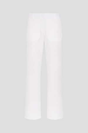 여성 다운 핏업 부츠컷 팬츠 - 아이보리(BJ5Y21A520)_IVORY-a