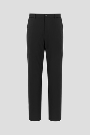 남성 다운 스트레이트 팬츠 - 블랙(BJ5Y21B155)_BLACK-a